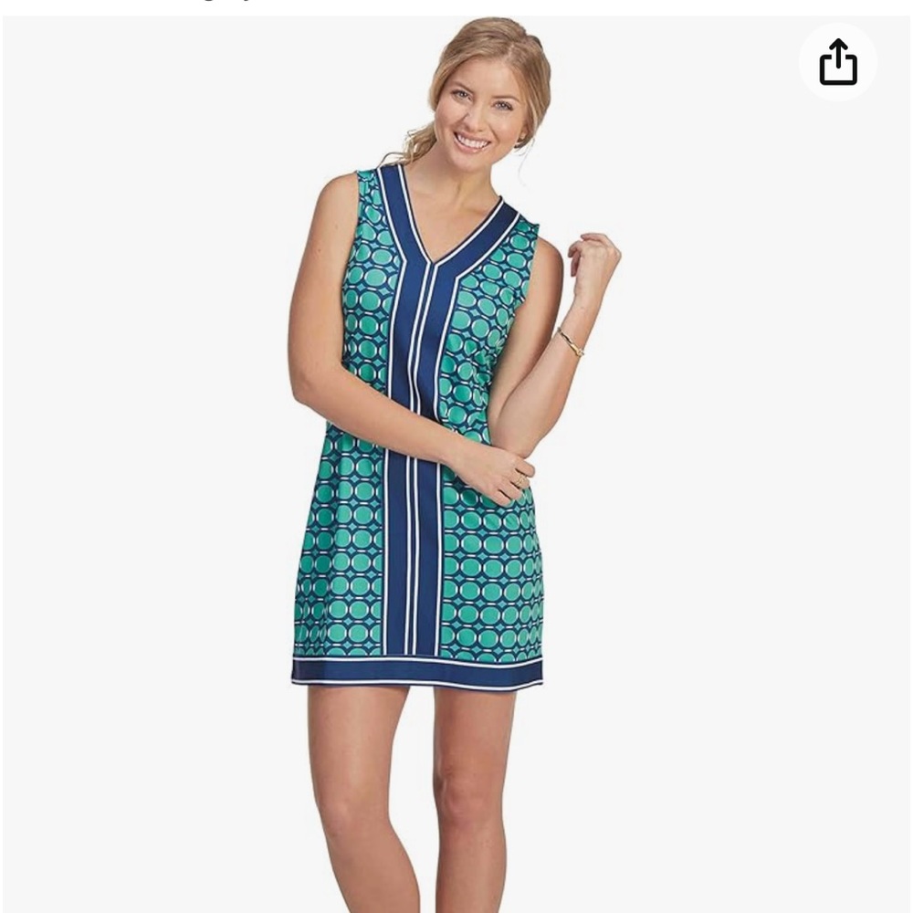 Mud Pie Langley Green Dress, Small‎